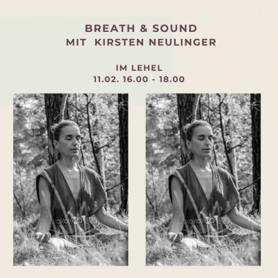 Breathwork & Sound mit Kirsten Neulinger