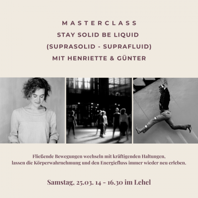Masterclass mit Henriette & Günter